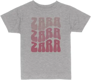 Wavy Zara Toddler Kids T-Shirt