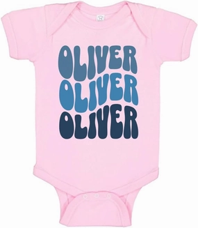 Wavy Oliver Baby Infant Bodysuit