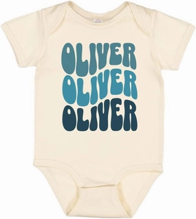 Wavy Oliver Baby Infant Bodysuit