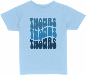 Wavy Thomas Toddler Kids T-Shirt