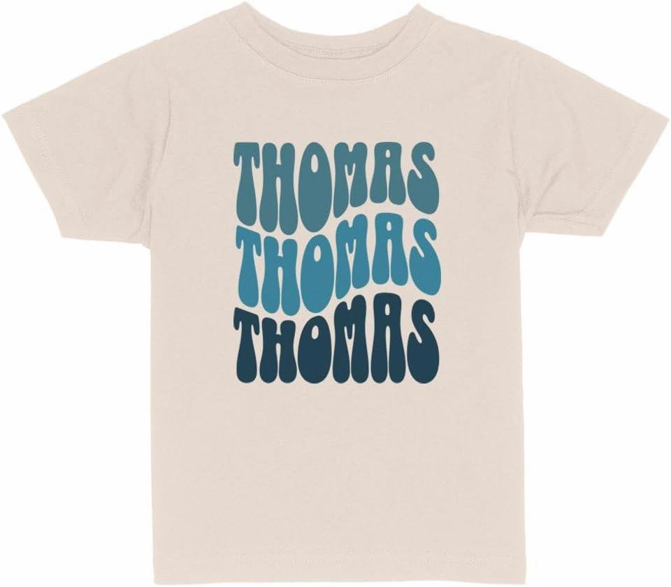 Wavy Thomas Toddler Kids T-Shirt