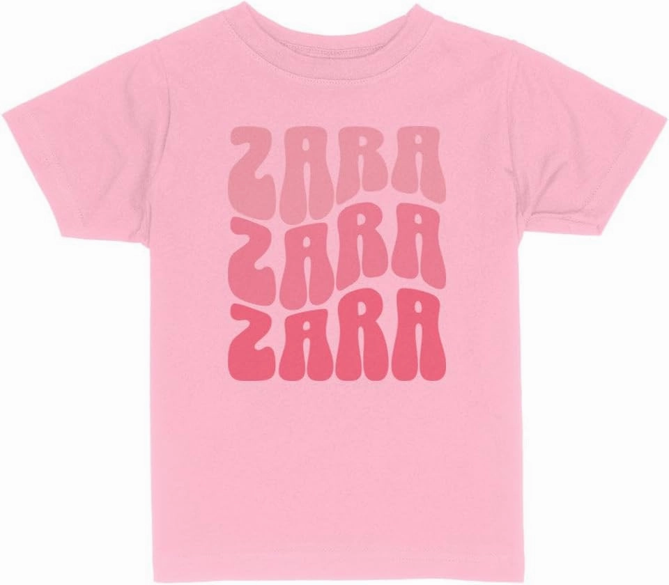 Wavy Zara Toddler Kids T-Shirt