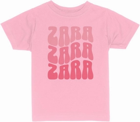 Wavy Zara Toddler Kids T-Shirt