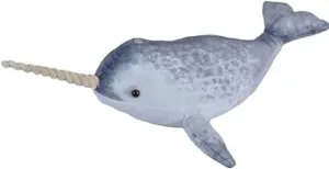 Wild Republic Narwhal Plush, Stuffed Animal, Plush Toy, Gifts for Kids, Living Ocean 25 Inches