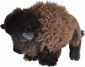 Wild Republic Bison, Cuddlekins, Stuffed Animal, 12 inches, Gift for Kids, Plush Toy, Fill is Spun Recycled Water Bottles