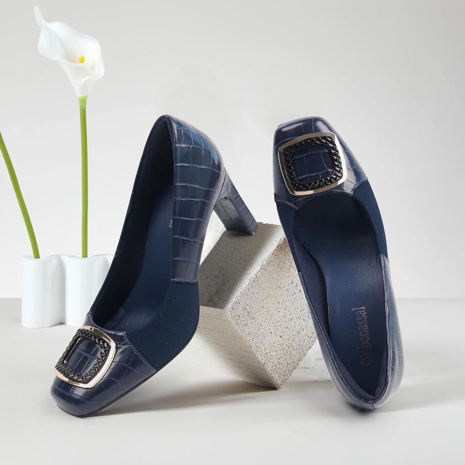Women Dress Pumps Orthotic Heels Orthopedic Bunion Shoes