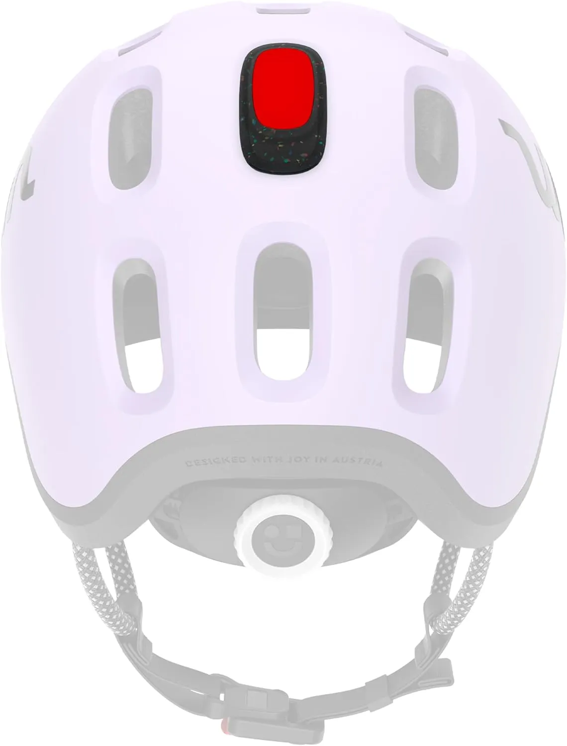 woom Ready Helmet Light, Rechargeable LED Rear Light Accessory for Ready Kids' Helmet, High-Visibility Bicycle Safety Light with 3 Modes & Auto Turn-Off for Boys & Girls