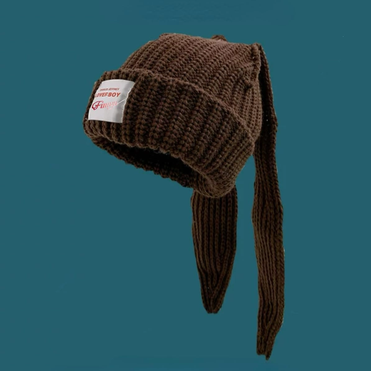 Y2k Hats New Jeans Bunny Ears Hat Kpop Outfits for Women Women's Beanie Hip-hop Beanies Grunge Girl Caps