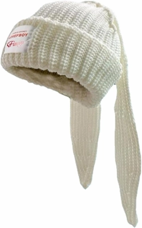 Y2k Hats New Jeans Bunny Ears Hat Kpop Outfits for Women Women's Beanie Hip-hop Beanies Grunge Girl Caps