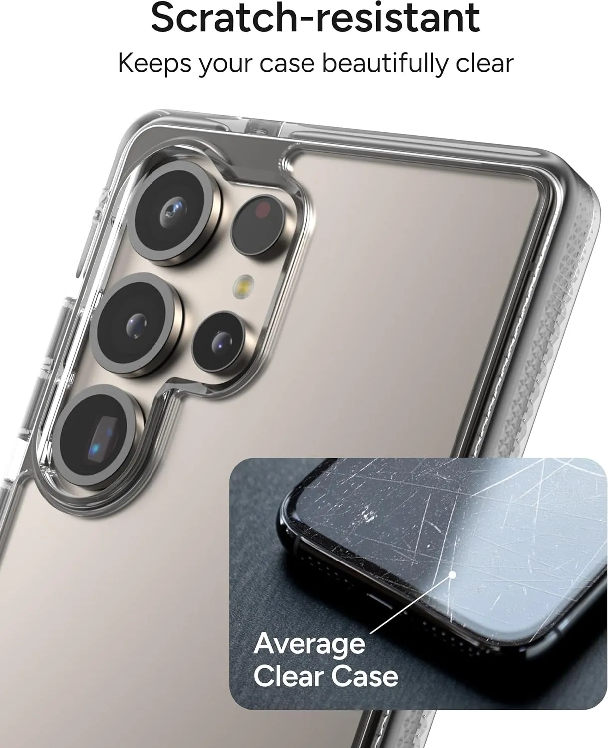 ZAGG Santa Cruz Samsung Galaxy S25 Ultra Case - Slim, 13ft Drop Protection, Wireless Charging Compatible, Graphene Strength, 70% Recycled Material, Anti-Scratch, Secure Grip, Black