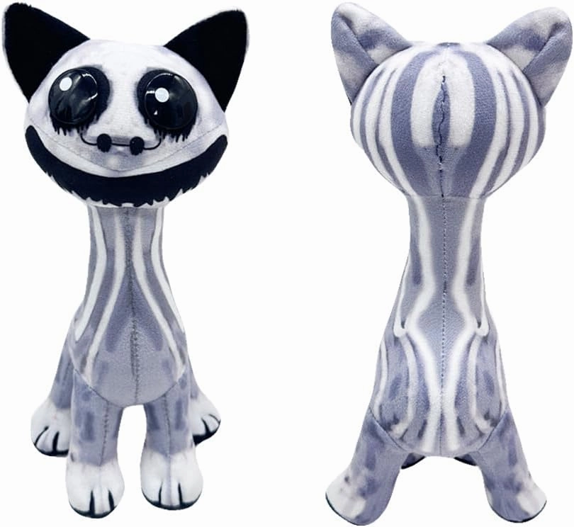 Zoonomaly Smile cat Plush Toy,Horror Game Plush Toy Makes a Great Gift for Fans and Friends Pillow Cosplay Cute Fans Collection Gift（3 in 1）